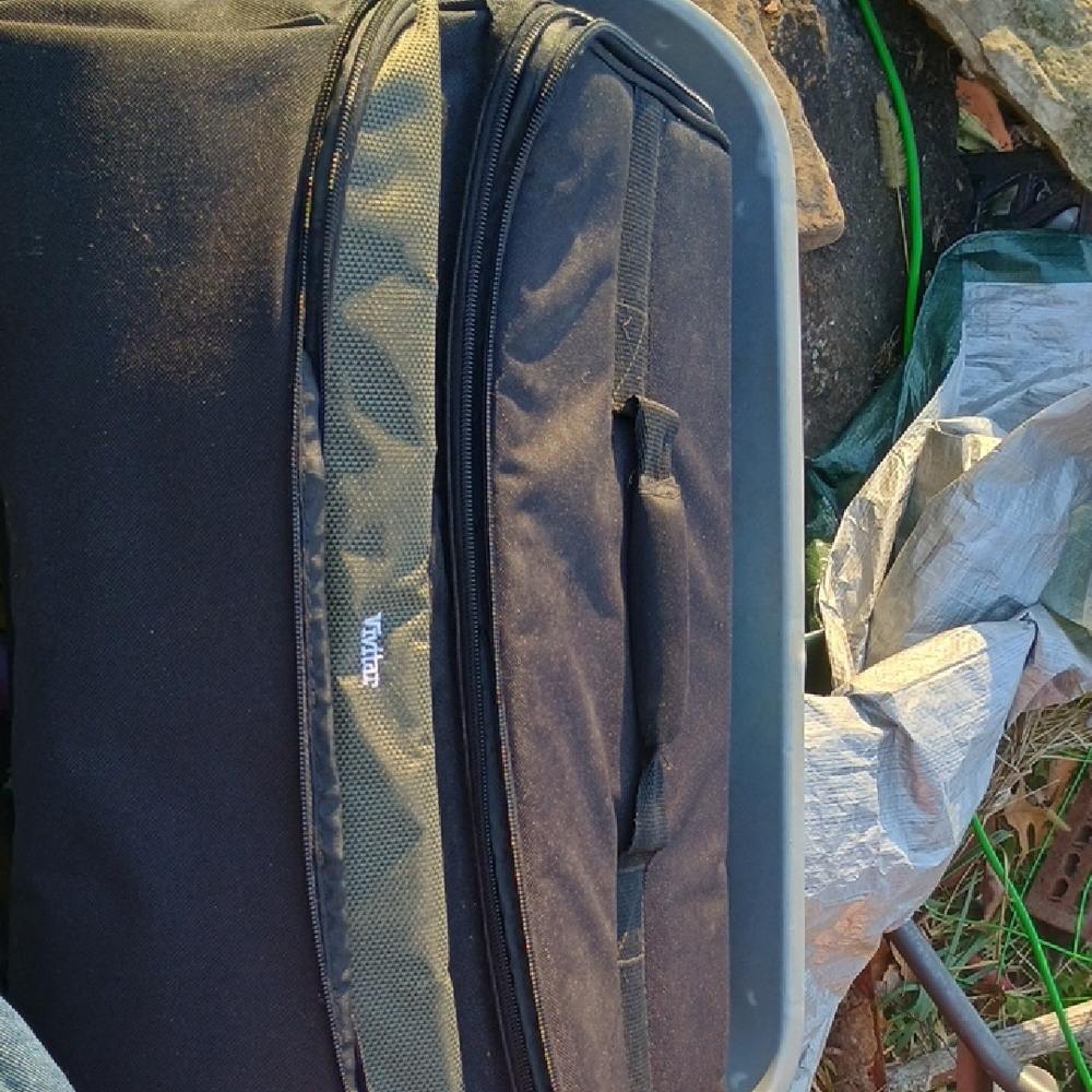 Vivitar Black Camera Duffel Bag